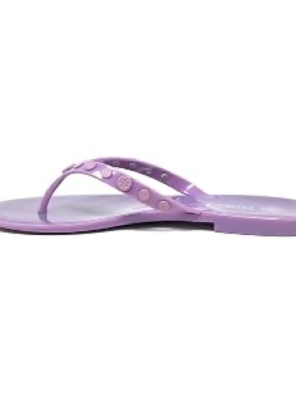 Tory Burch Women's Studded Jelly Thongs Sandals Flats Size 7